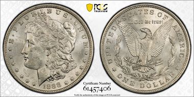 1888-O $1 MS62