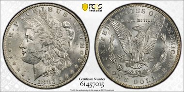 1883 $1 MS61