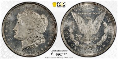 1878 8TF $1 MS63