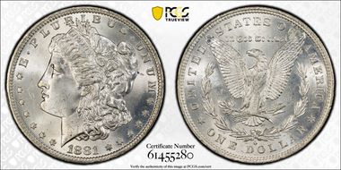 1881-O $1 MS64