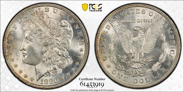 1880 $1 MS64