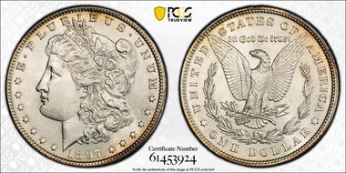 1897 $1 MS64
