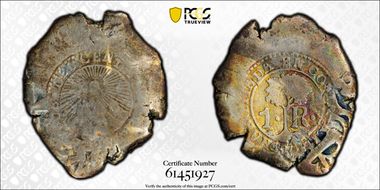 1846 Real KM-47 C/M on Sp. Col. 1R Cob FR2