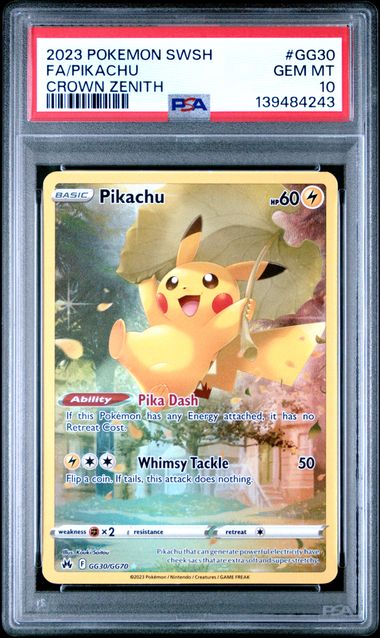 2023 Pokemon #GG30 Fa/Pikachu front