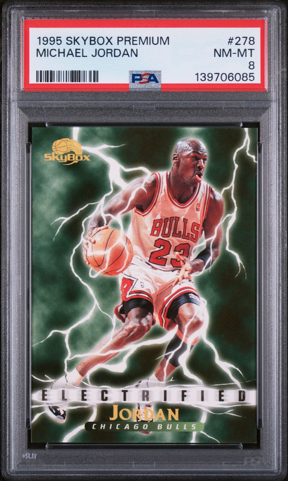 1995 SkyBox SKYBOX PREMIUM #278 Michael Jordan front