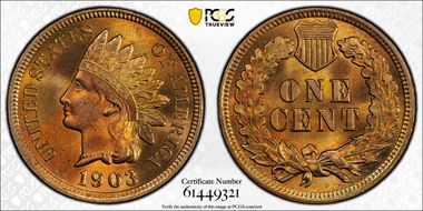 1903 1C MS65RB