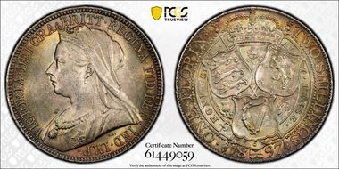 1897 Florin S-3939 MS64