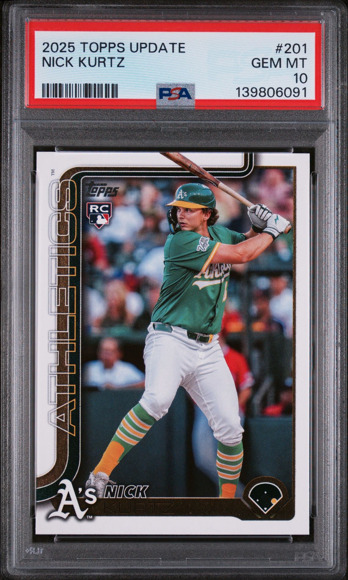 2025 Topps Topps Update #201 Nick Kurtz front