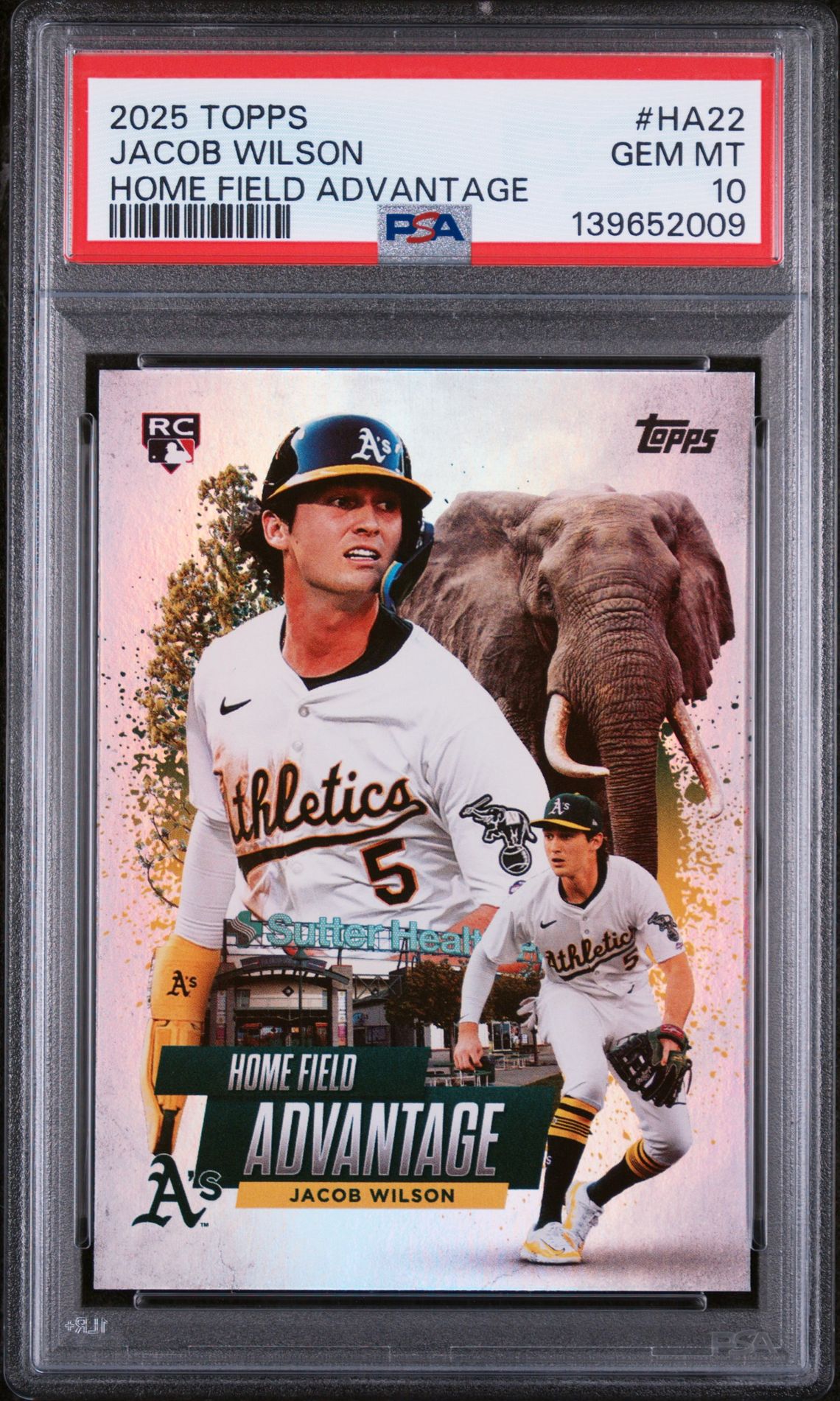 2025 Topps TOPPS HOME FIELD ADVANTAGE SERIES 2 #HA22 Jacob Wilson front