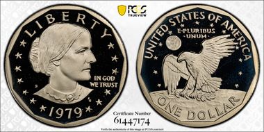 1979-S SBA$1 Type 2 PR69DCAM