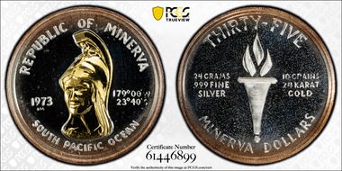 1973 LM $35 X-1 Fantasy PR66CAM