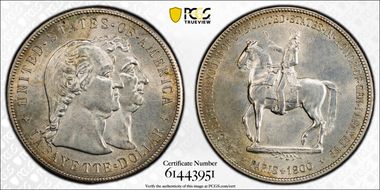 1900 $1 Lafayette MS62