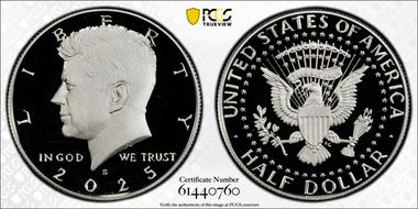 2025-S 50C Silver Limited Edition Proof Set - First Strike PR69