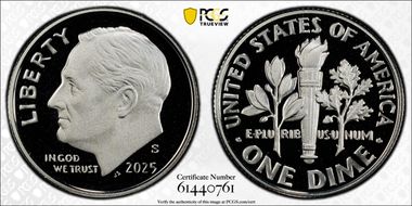 2025-S 10C Silver Limited Edition Proof Set - First Strike PR69DCAM