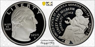 2025-S 25C Stacey Park Milbern Silver Limited Edition Proof Set - First Strike PR69DCAM