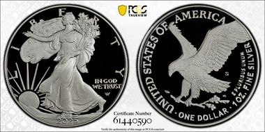 2025-S $1 Silver Eagle Limited Edition Proof Set - First Strike PR68DCAM