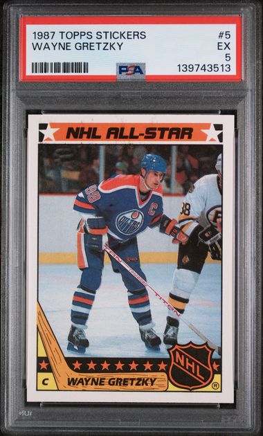 Topps Wayne Gretzky front