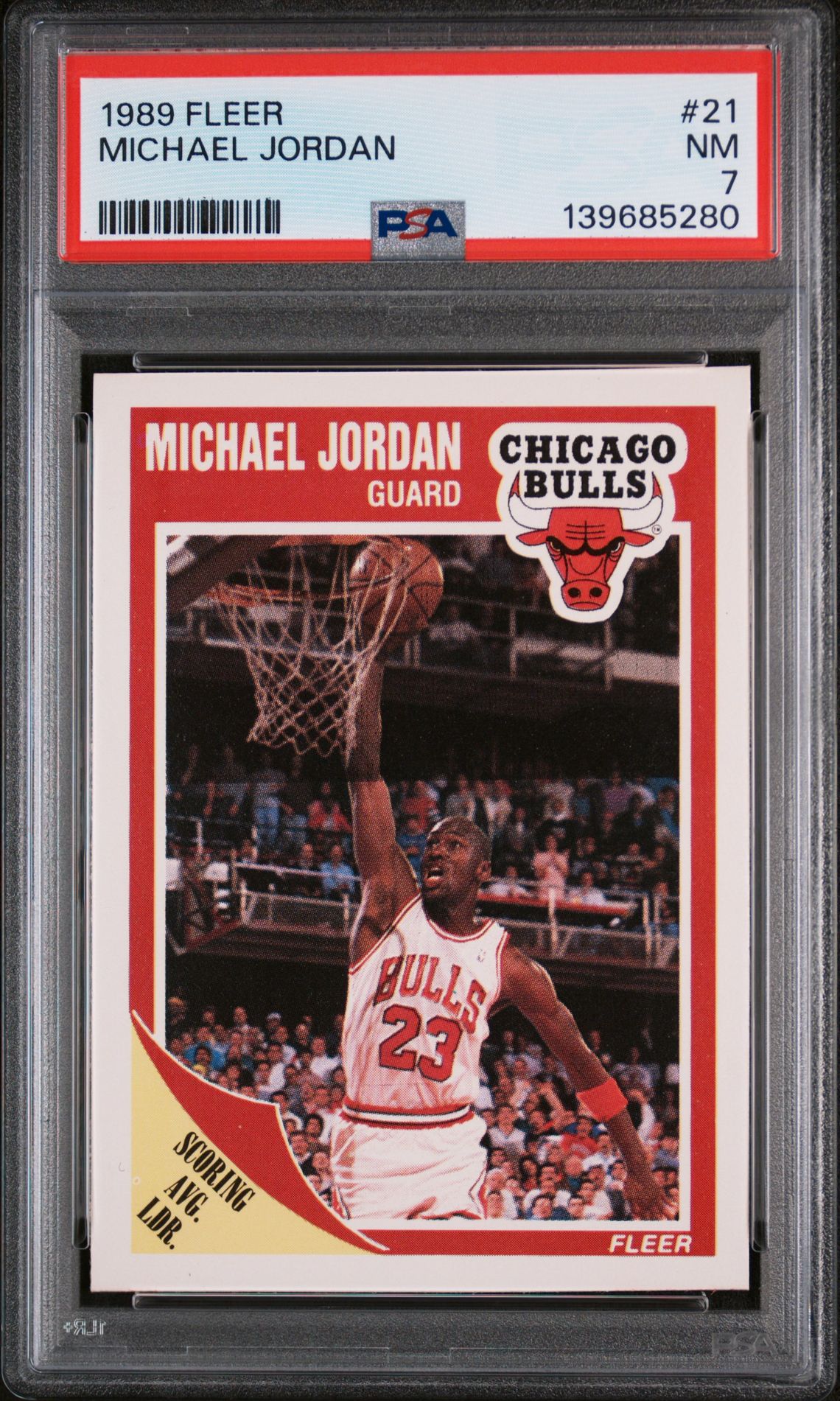 1989 Fleer FLEER #21 Michael Jordan front