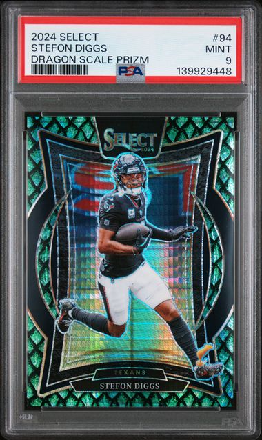 2024 Select Prizm Dragonscaleprizm DRAGON SCALE PRIZM #94 Stefon Diggs front