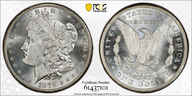 1879-S $1 MS66