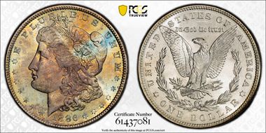 1886 $1 MS65