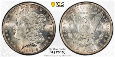 1889-S $1 MS64