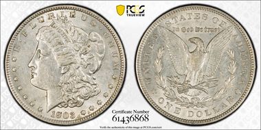 1903 $1 AU58