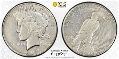 1927-S $1 VF35
