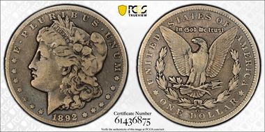 1892-CC $1 VG10