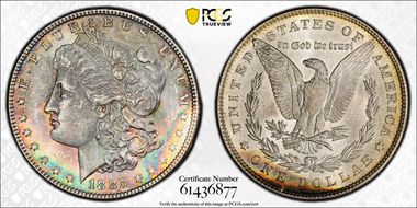 1885 $1 MS63