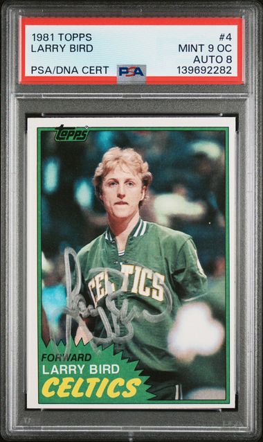 1981 TOPPS 4 LARRY BIRD