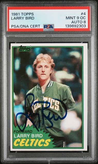 1981 TOPPS 4 LARRY BIRD