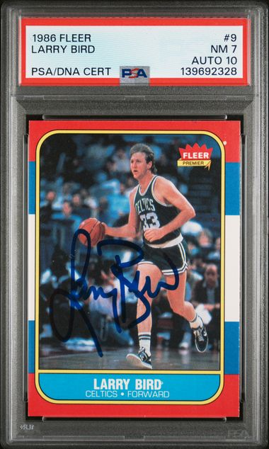 1986 FLEER 9 LARRY BIRD