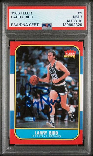 1986 FLEER 9 LARRY BIRD