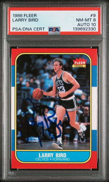 1986 FLEER 9 LARRY BIRD