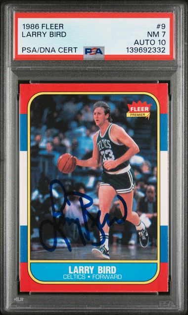 1986 FLEER 9 LARRY BIRD