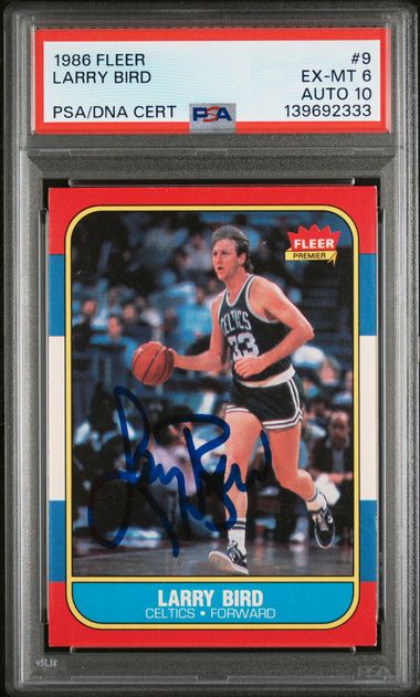 1986 FLEER 9 LARRY BIRD