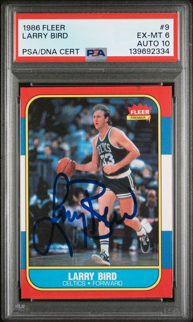 1986 FLEER 9 LARRY BIRD