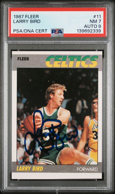 1987 FLEER 11 LARRY BIRD
