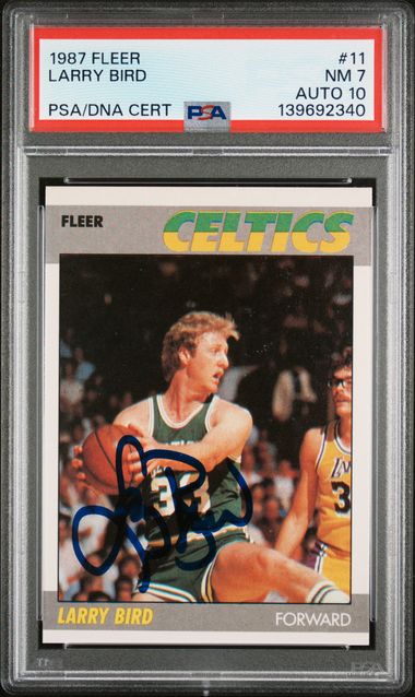 1987 FLEER 11 LARRY BIRD
