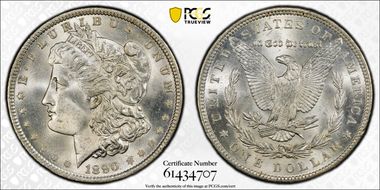 1890 $1 MS65