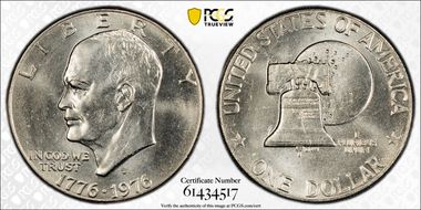 1976-D $1 Type 2 MS64