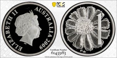2009 1C 1966 Decimal Pattern PR69DCAM