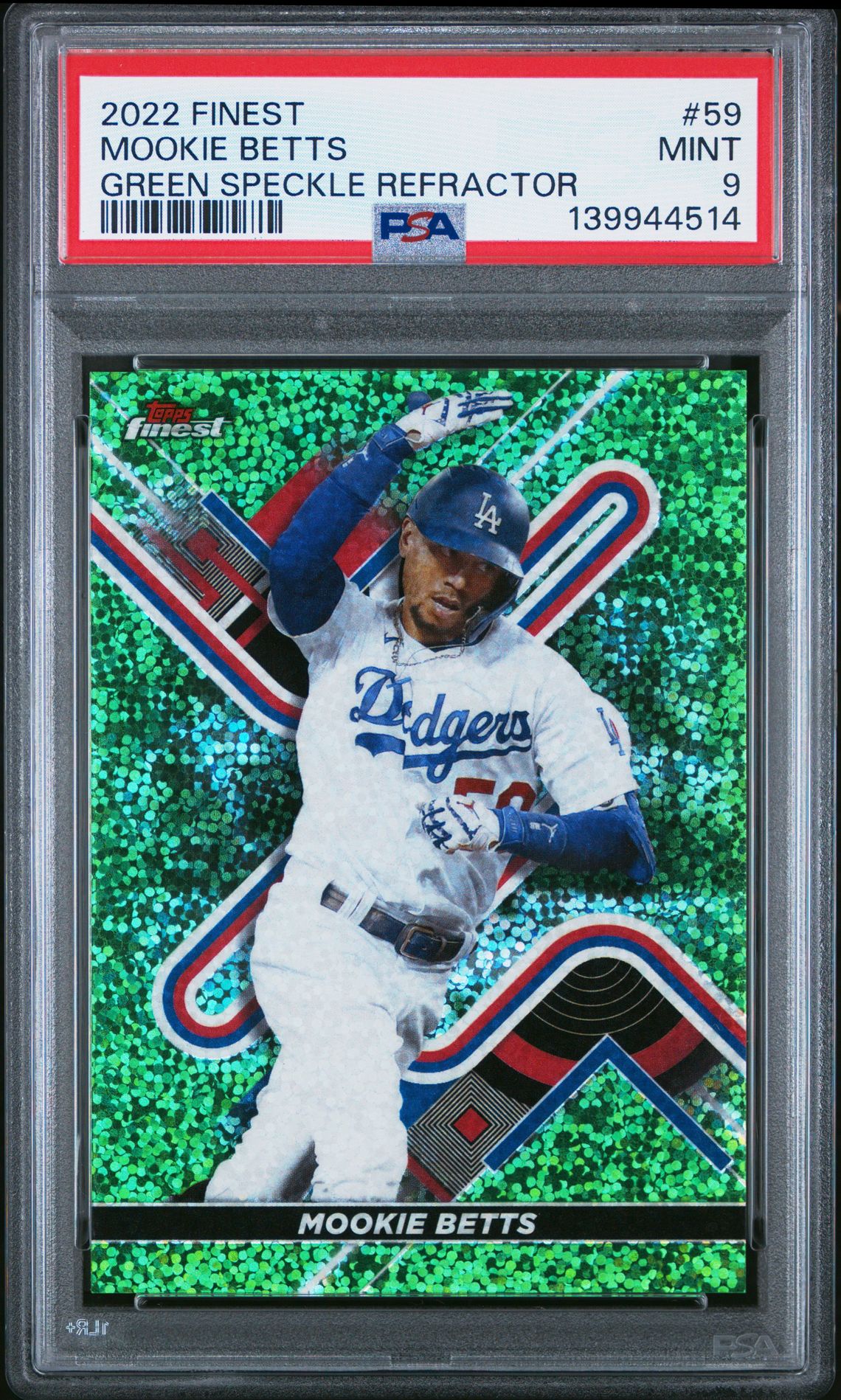 2022 Topps TOPPS FINEST Refractor #59 Mookie Betts front