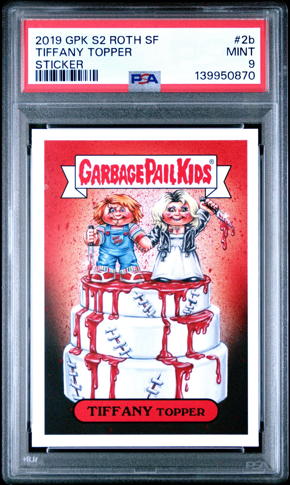 Tiffany Topper PSA 9