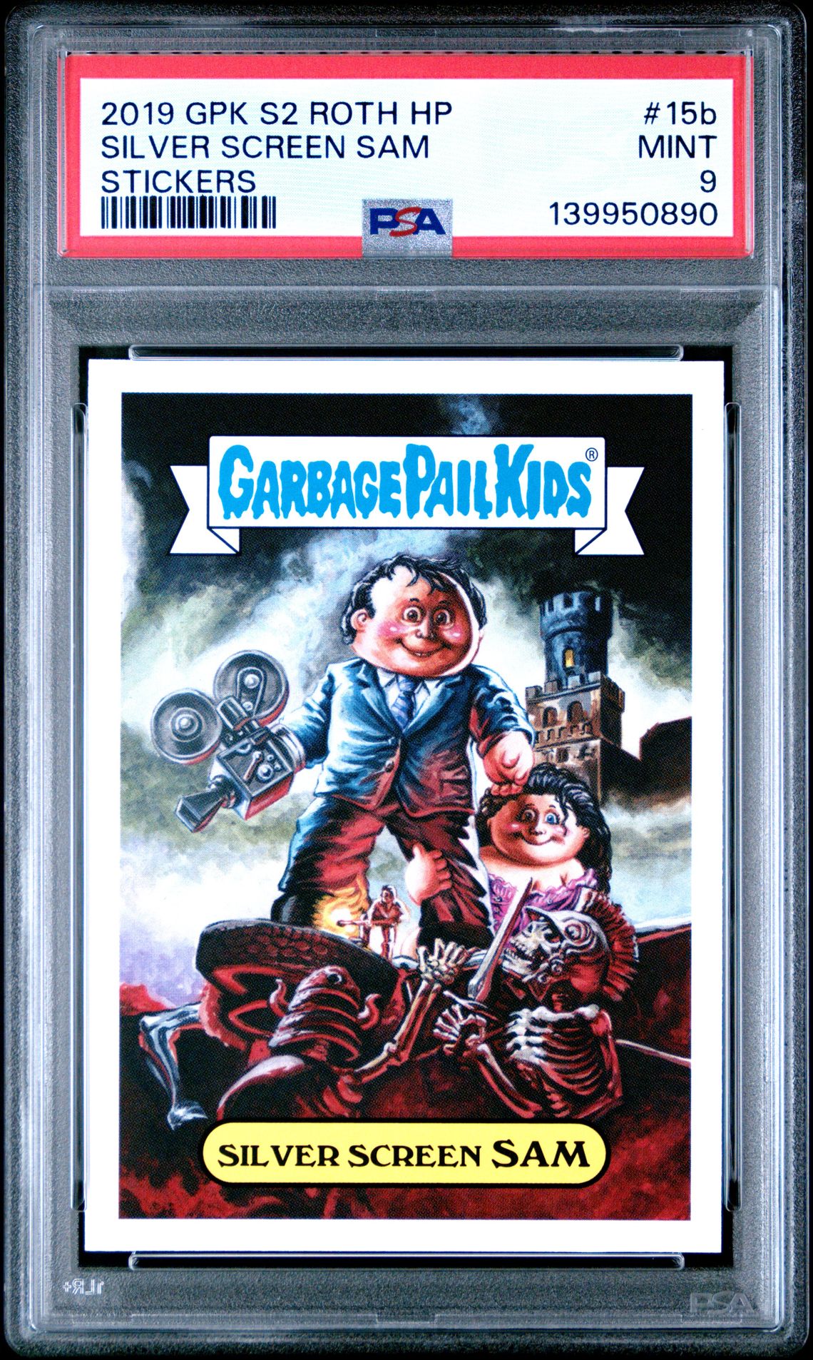 Silver Screen Sam PSA 9