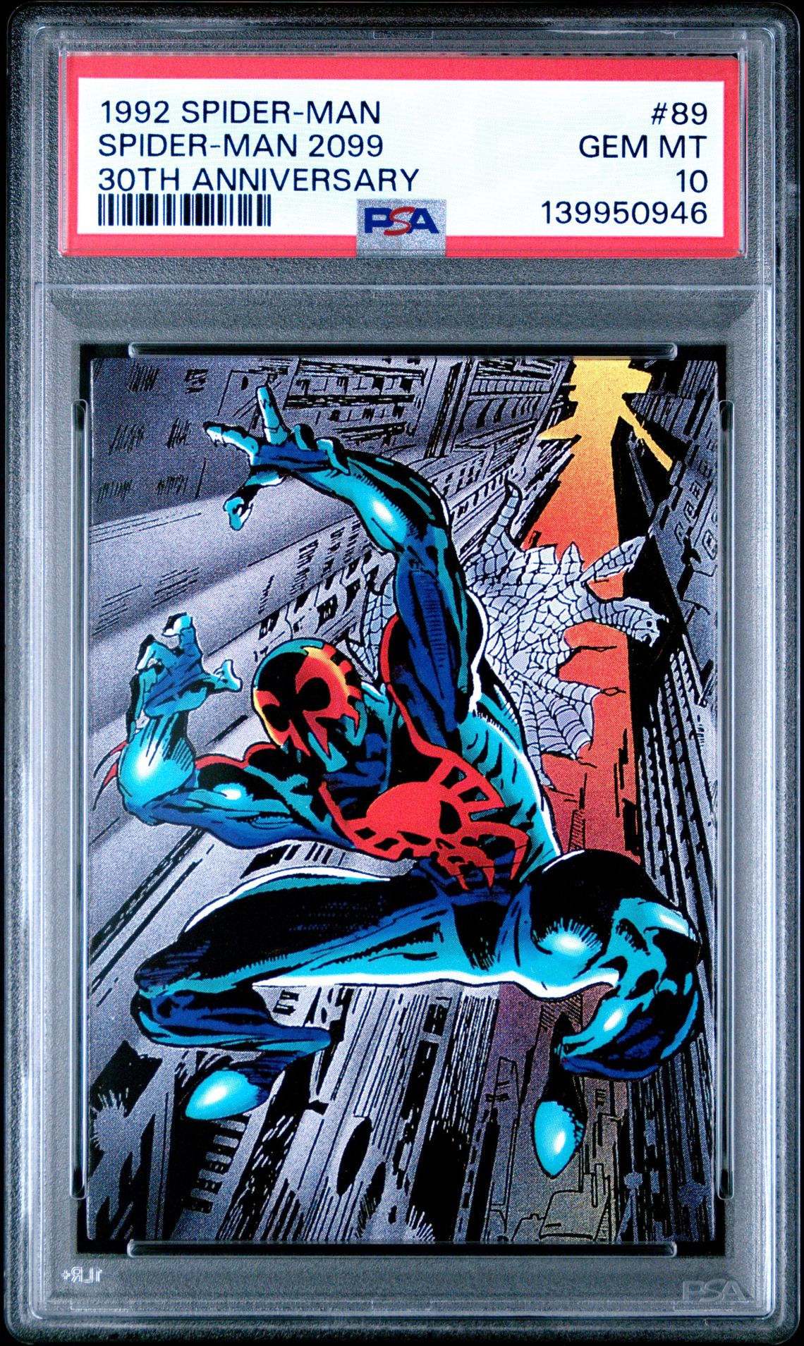 1992 Spider-Man Spider-Man 30Th Anniversary #89 Spider-Man 2099 front