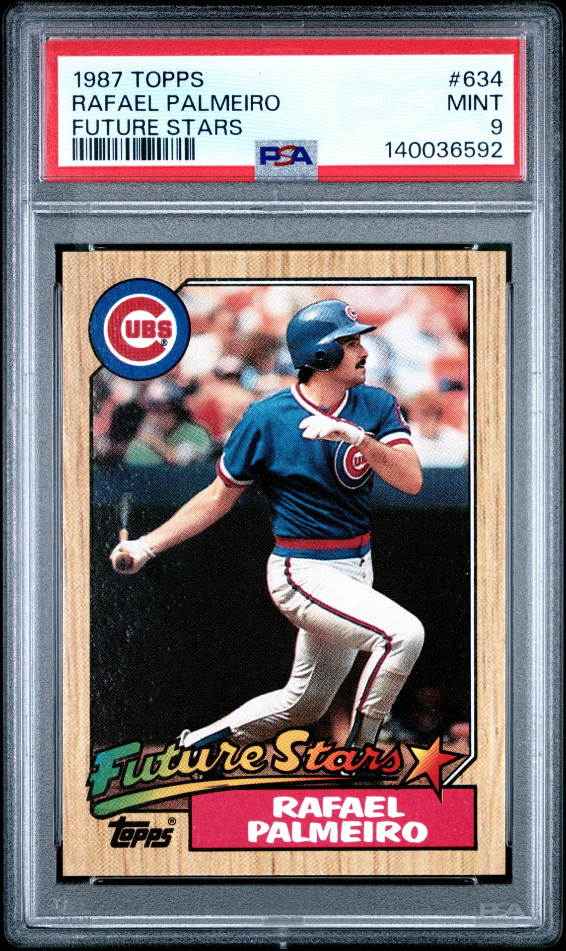 1987 Topps TOPPS FUTURE STARS #634 Rafael Palmeiro front