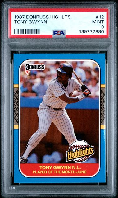 Panini Tony Gwynn front