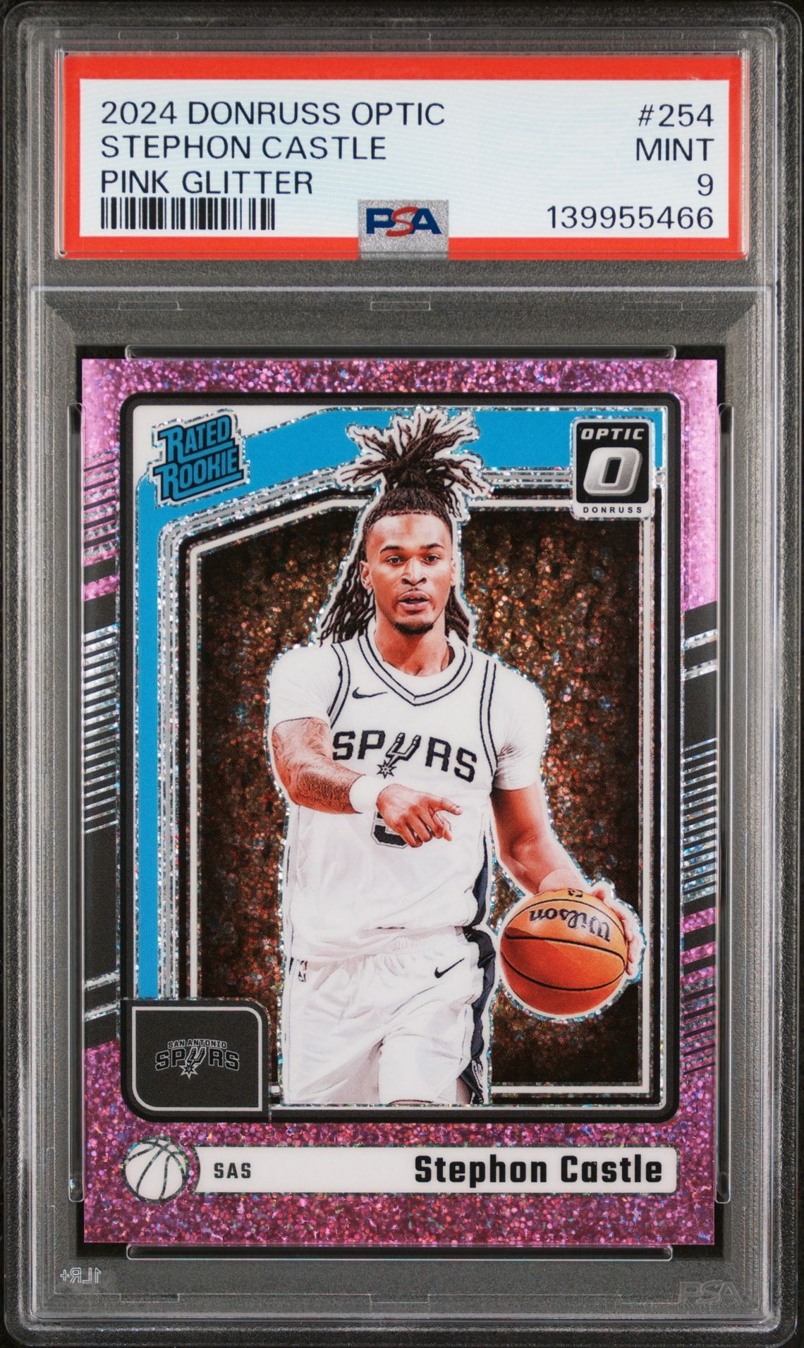 2024 Panini PANINI DONRUSS OPTIC HOLO #254 Stephon Castle front